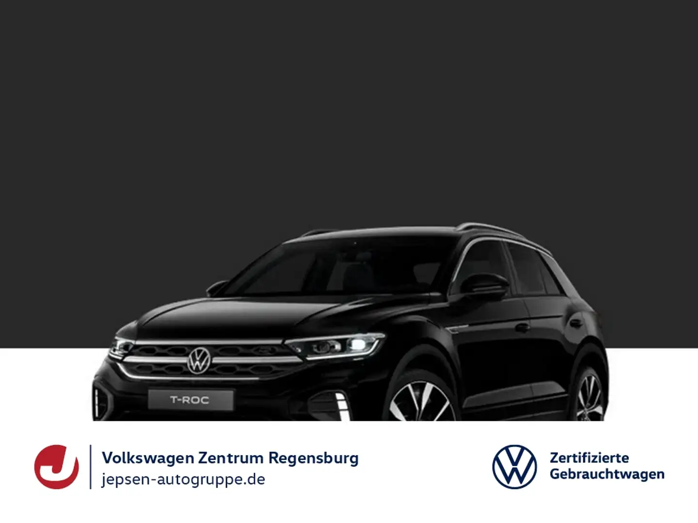 Volkswagen T-Roc R-Line 1.5 TSI DSG AHK LED R-KAMERA NAVI Grau - 1