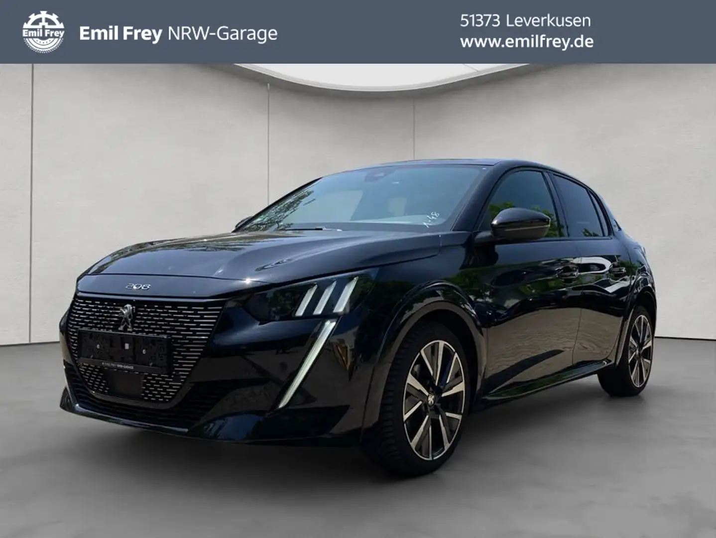 Peugeot 208 PureTech 100 EAT8 GT Noir - 1