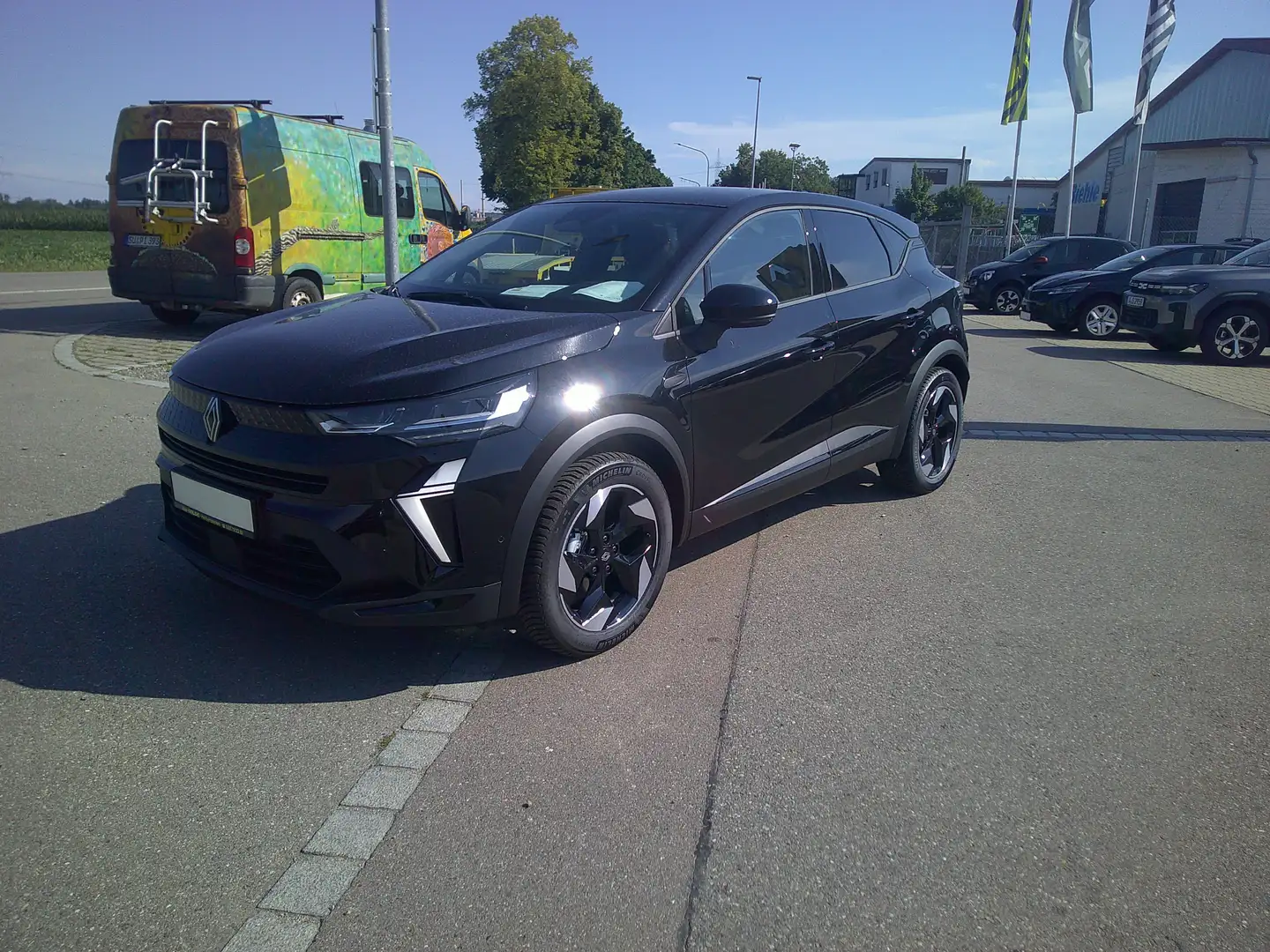 Renault Captur Techno Automatik Schwarz - 1