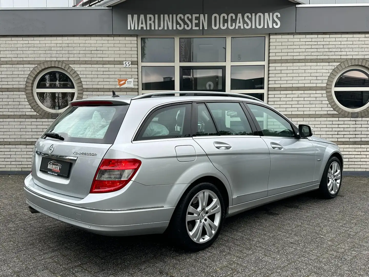 Mercedes-Benz C 200 K Avantgarde |Pano,Stoelvw,PDC| Argento - 2