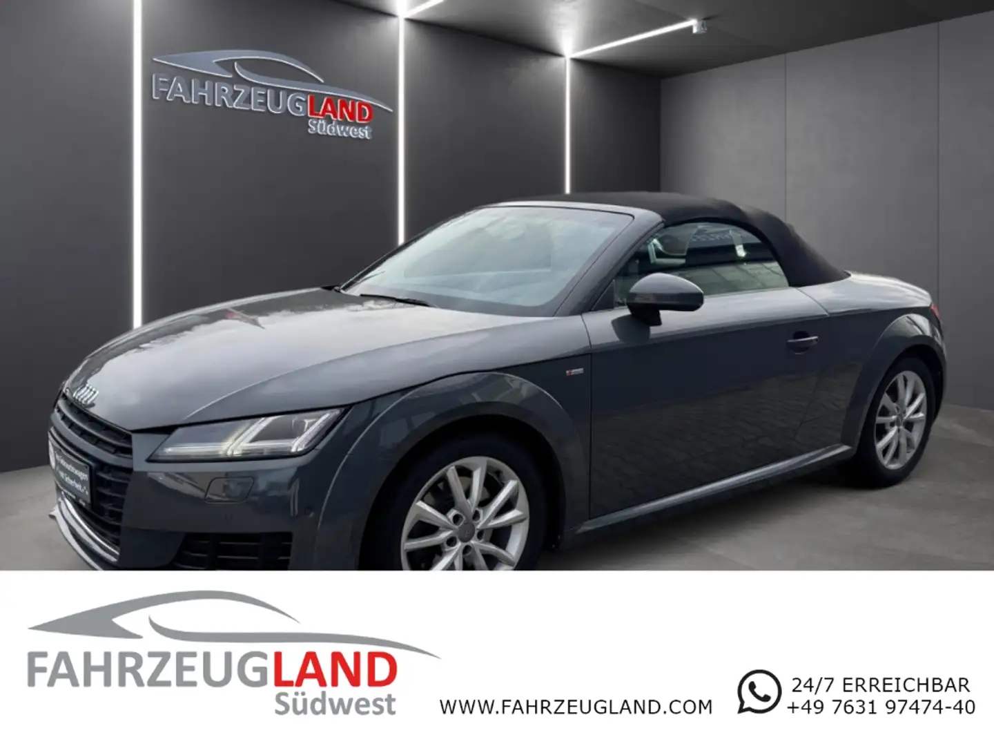 Audi TT Roadster 1.8 TFSI SLine+ Matrix-LED MMI+ LM19'' Na Gris - 1