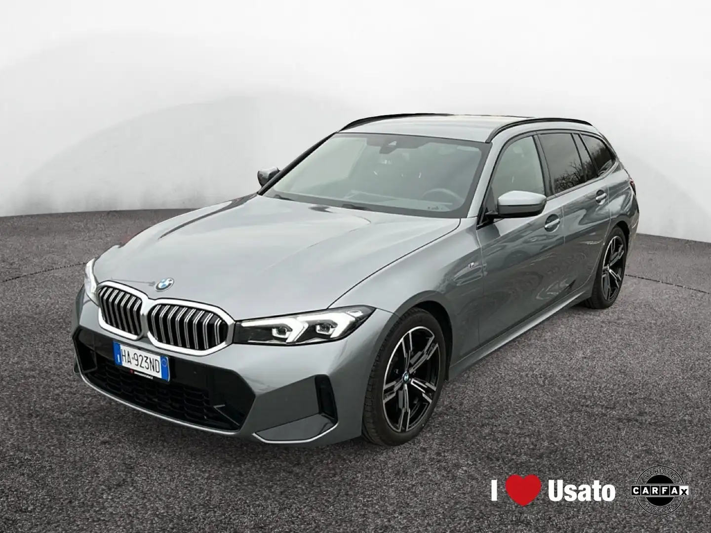 BMW 318 Serie 3 G21 2022 Touring 318d Touring mhev 48V MS Gris - 1