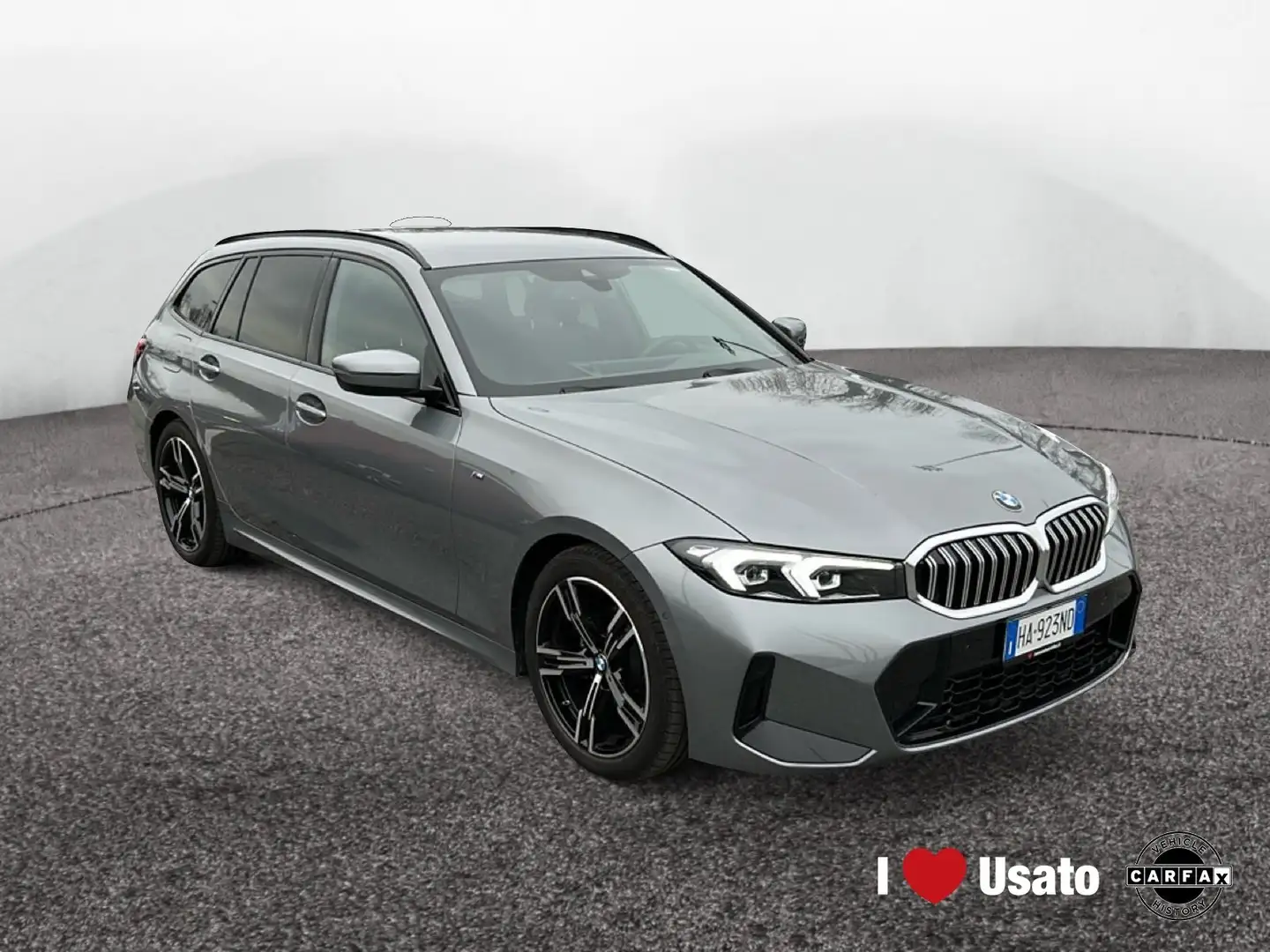 BMW 318 Serie 3 G21 2022 Touring 318d Touring mhev 48V MS Gris - 2