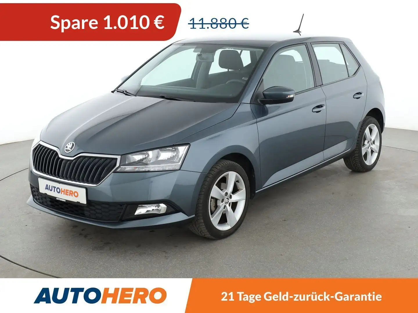 Skoda Fabia 1.0 MPI Cool Plus *PDC*SHZ*KLIMA* Grau - 1