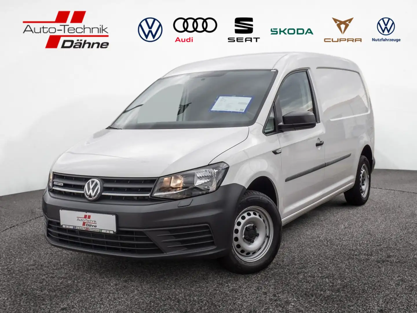 Volkswagen Caddy Maxi 1.4 TGI Kasten PDC SHZ W-LAN AHK Weiß - 1