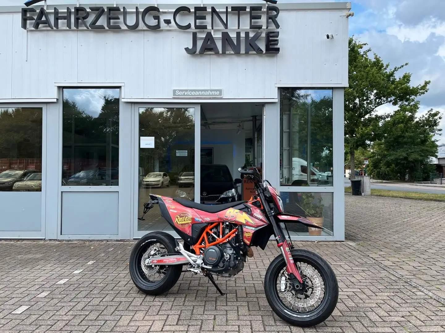 KTM 690 SMC R A2 1.Hand Remus Roşu - 1