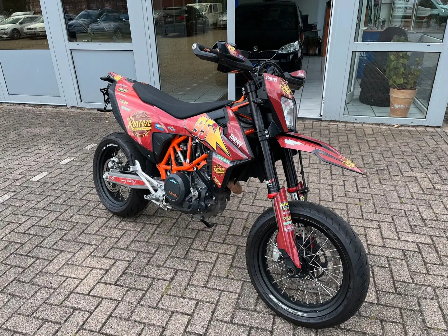 KTM 690 SMC R A2 1.Hand Remus Roşu - 2