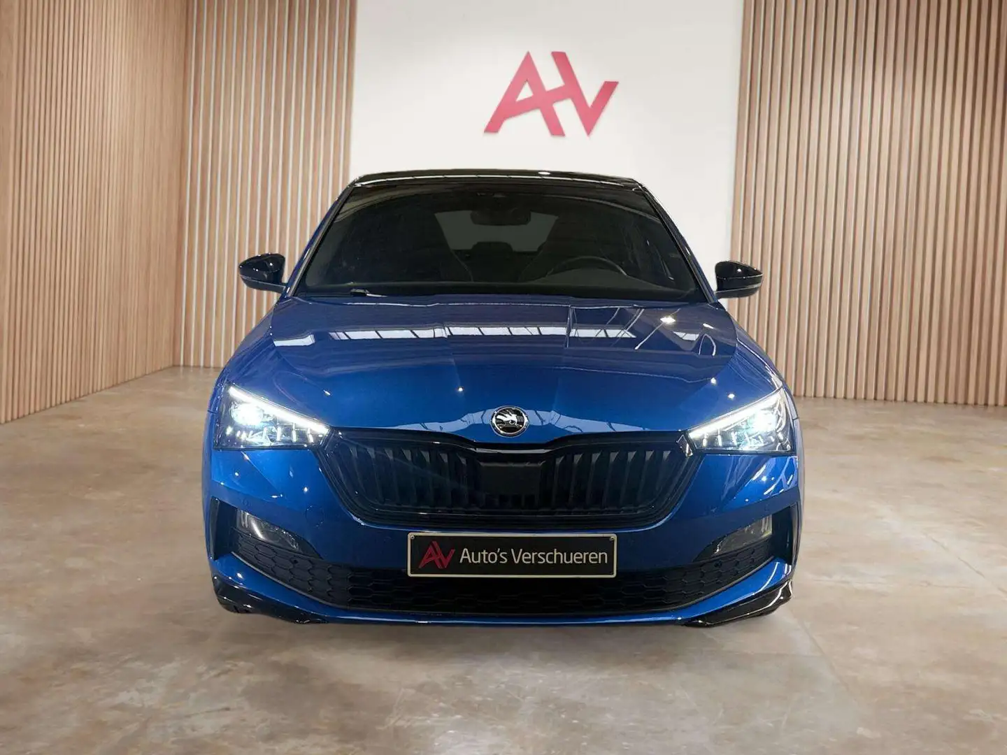 Skoda Scala 1.0 TSI Monte Carlo DSG ** Camera Navi/Carpla... Bleu - 2