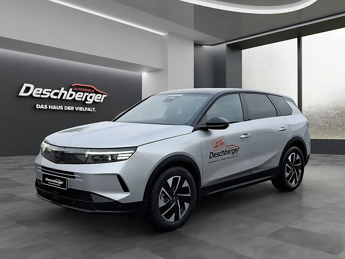 Opel Grandland 1.2 MHEV GS Aut. Silber - 1