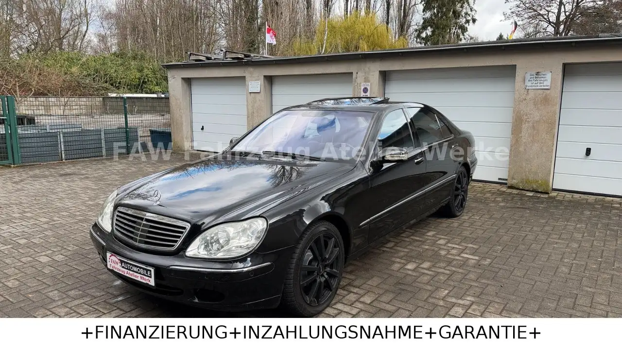 Mercedes-Benz S 600 L V12 Schwarz/Schwarz Vollausst. 2.Hand, foto 3