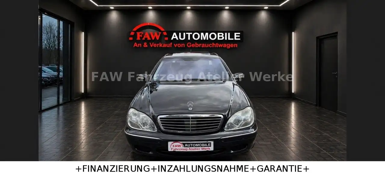 Mercedes-Benz S 600 L V12 Schwarz/Schwarz Vollausst. 2.Hand, foto 2