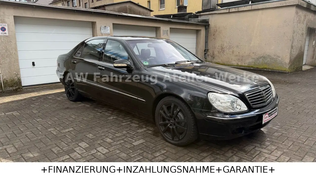 Mercedes-Benz S 600 L V12 Schwarz/Schwarz Vollausst. 2.Hand, foto 6