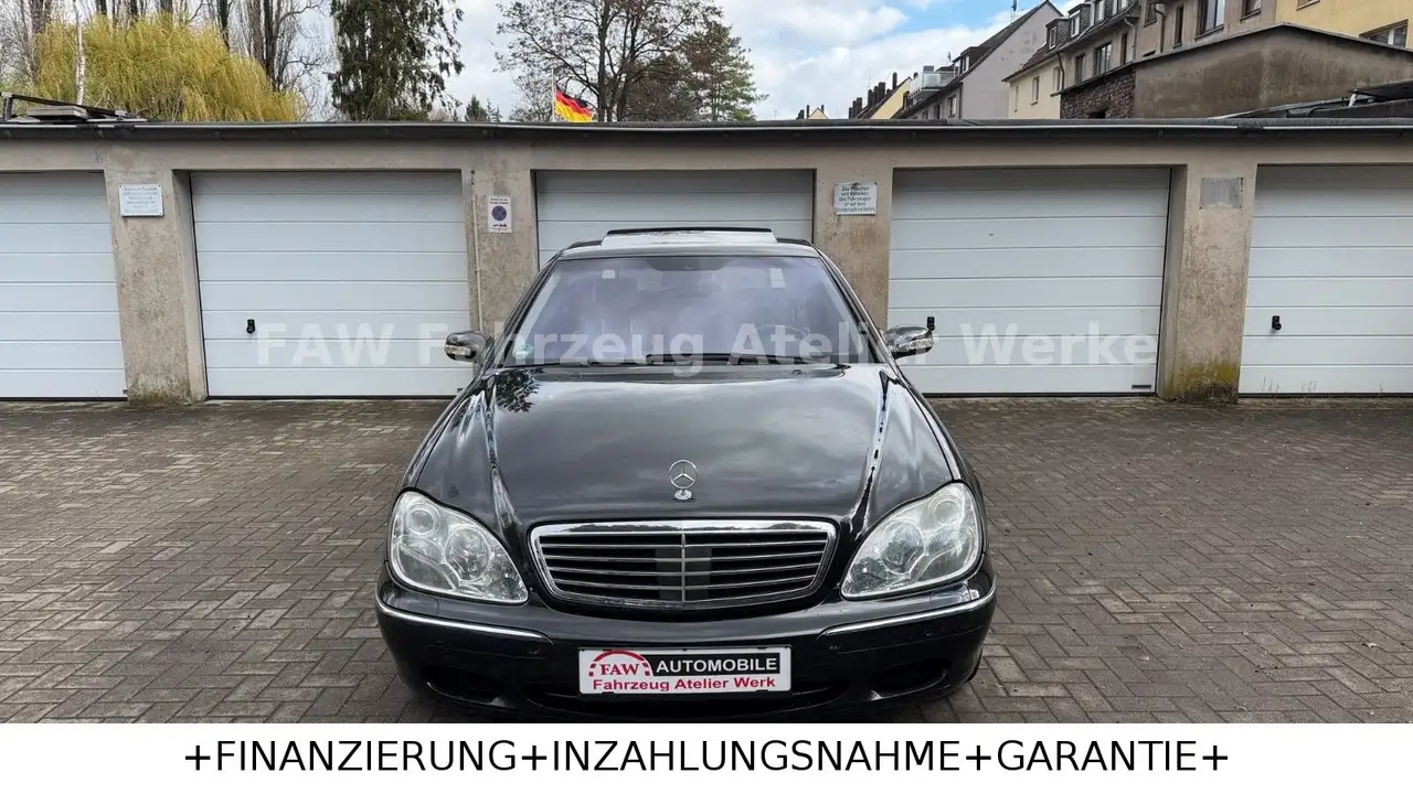 Mercedes-Benz S 600 L V12 Schwarz/Schwarz Vollausst. 2.Hand, foto 1