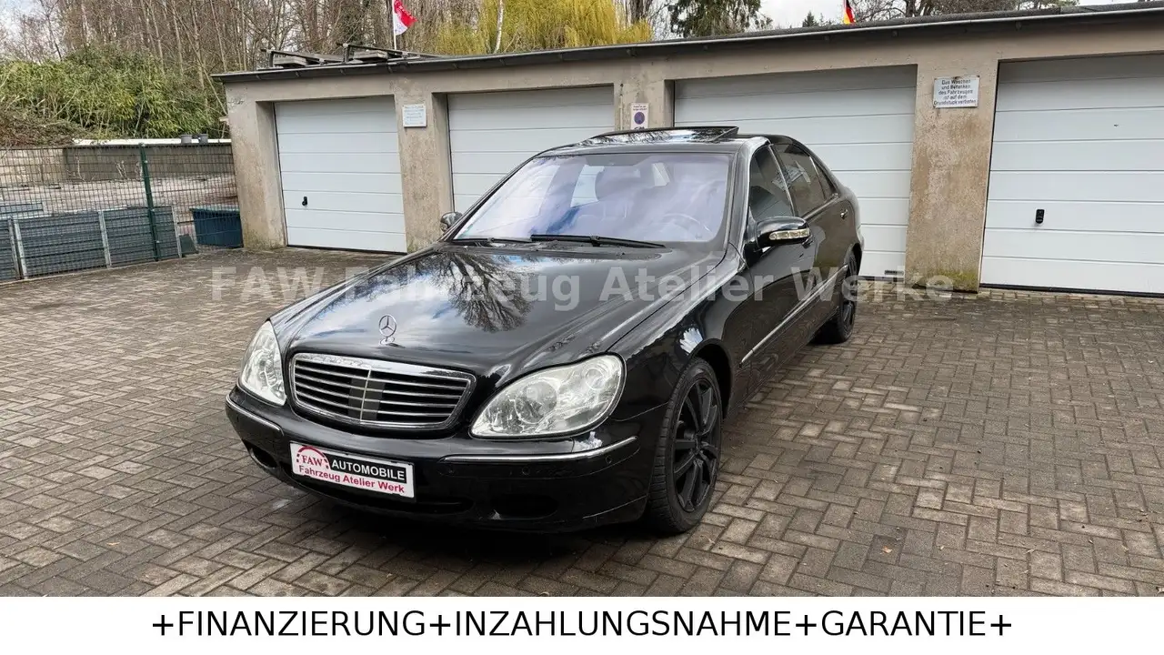 Mercedes-Benz S 600 L V12 Schwarz/Schwarz Vollausst. 2.Hand, foto 11