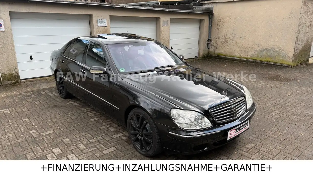 Mercedes-Benz S 600 L V12 Schwarz/Schwarz Vollausst. 2.Hand, foto 4