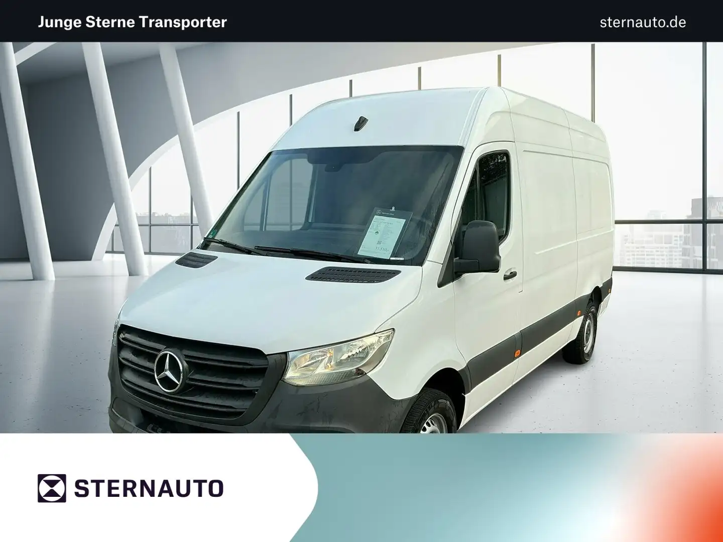 Mercedes-Benz Sprinter Sprinter 317 CDI HD KA Kamera/Klima/MBUX/Radio Blanc - 1