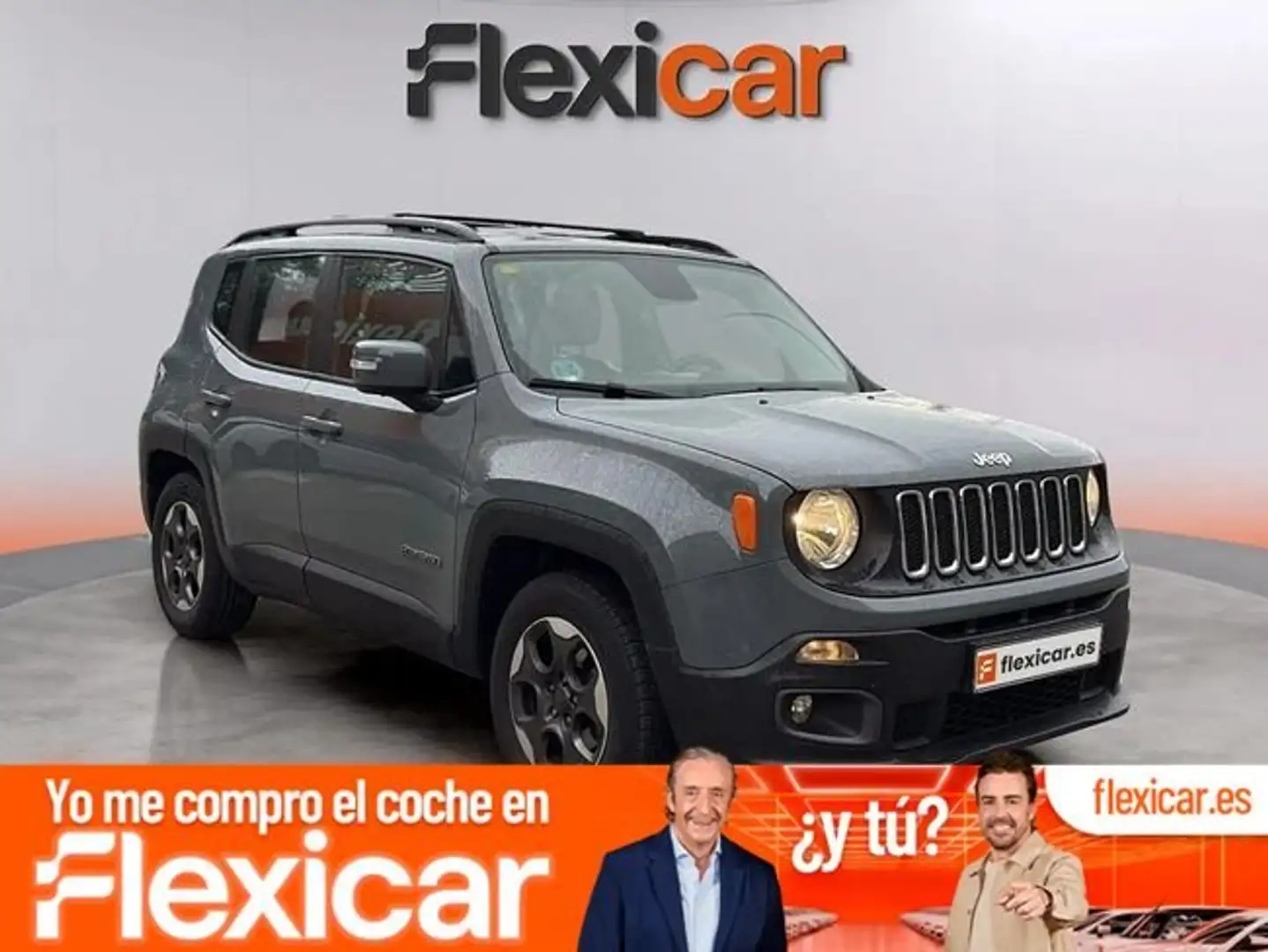 Jeep Renegade 1.6Mjt Longitude 4x2 88kW Gris - 1