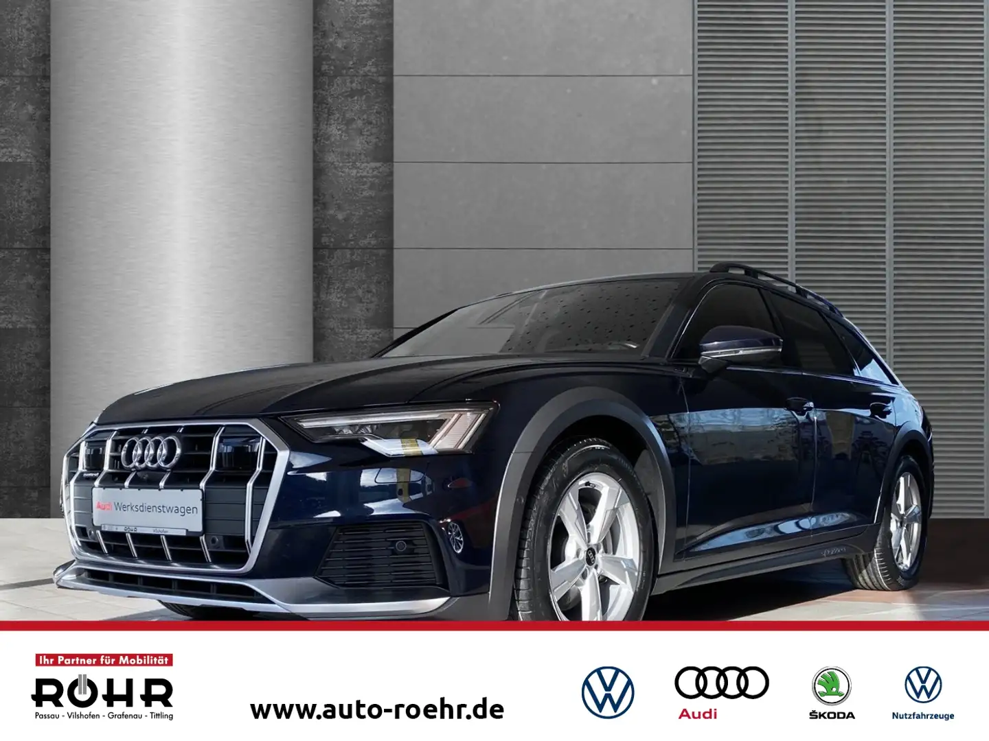 Audi A6 allroad quattro (NAVI.Matrix-LED.PDC.SHZ vo+hi.DAB.virtual Blu/Azzurro - 1
