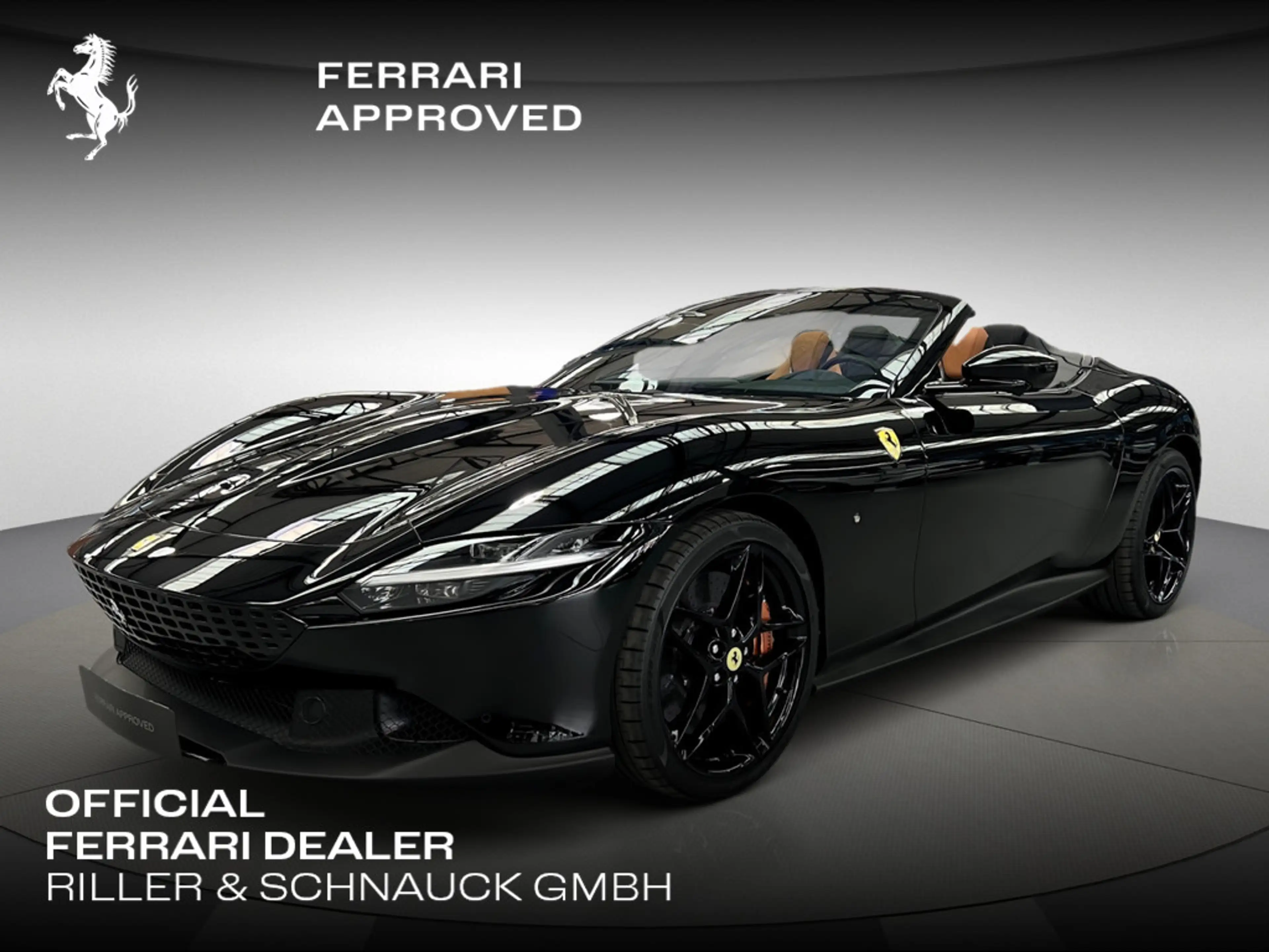 Ferrari Roma Spider / Lenkrad mit physischen Knöpfen