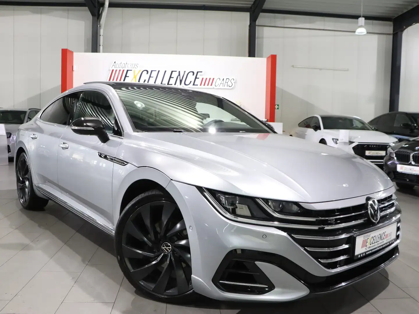 Volkswagen Arteon 2.0 TDI DSG 4M IQ R-LINE SPORT / PANORAMA Silber - 2