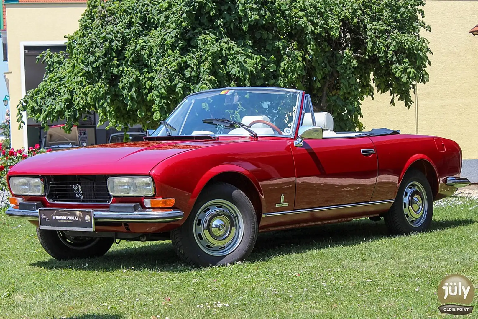 Peugeot 504 CABRIOLET – FRANZÖSISCHE ELEGANZ MIT ITALIENISC... Czerwony - 2