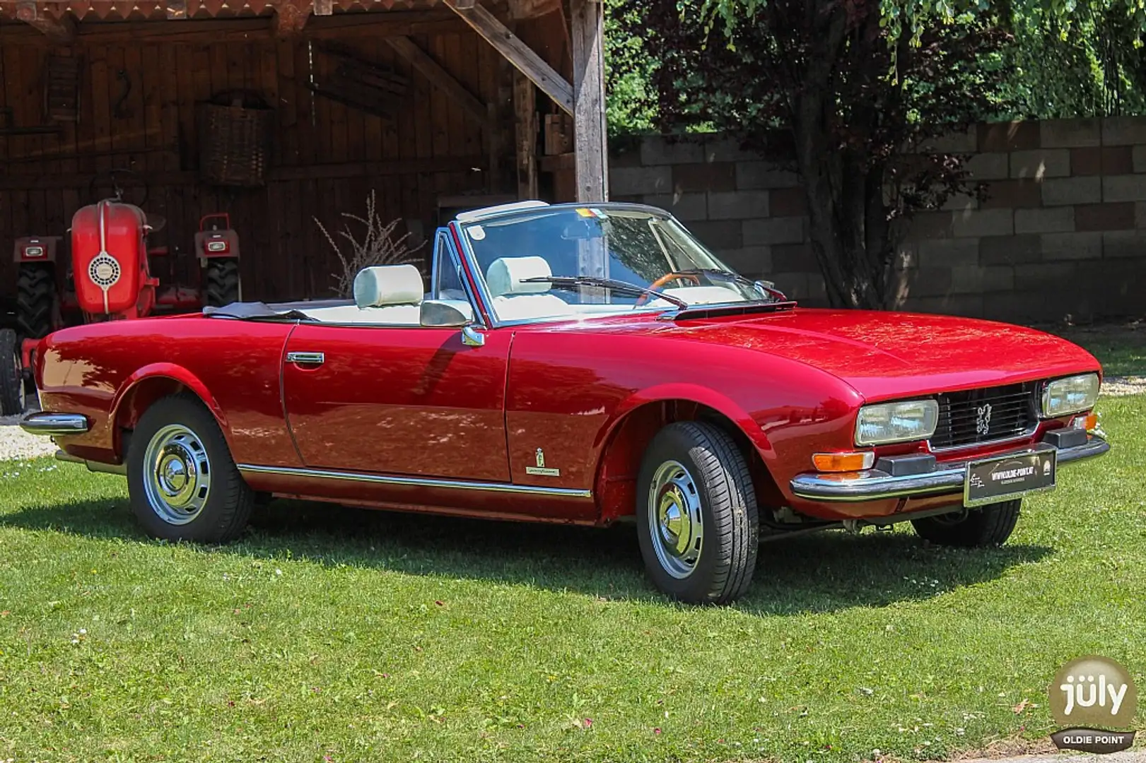 Peugeot 504 CABRIOLET – FRANZÖSISCHE ELEGANZ MIT ITALIENISC... Rood - 1