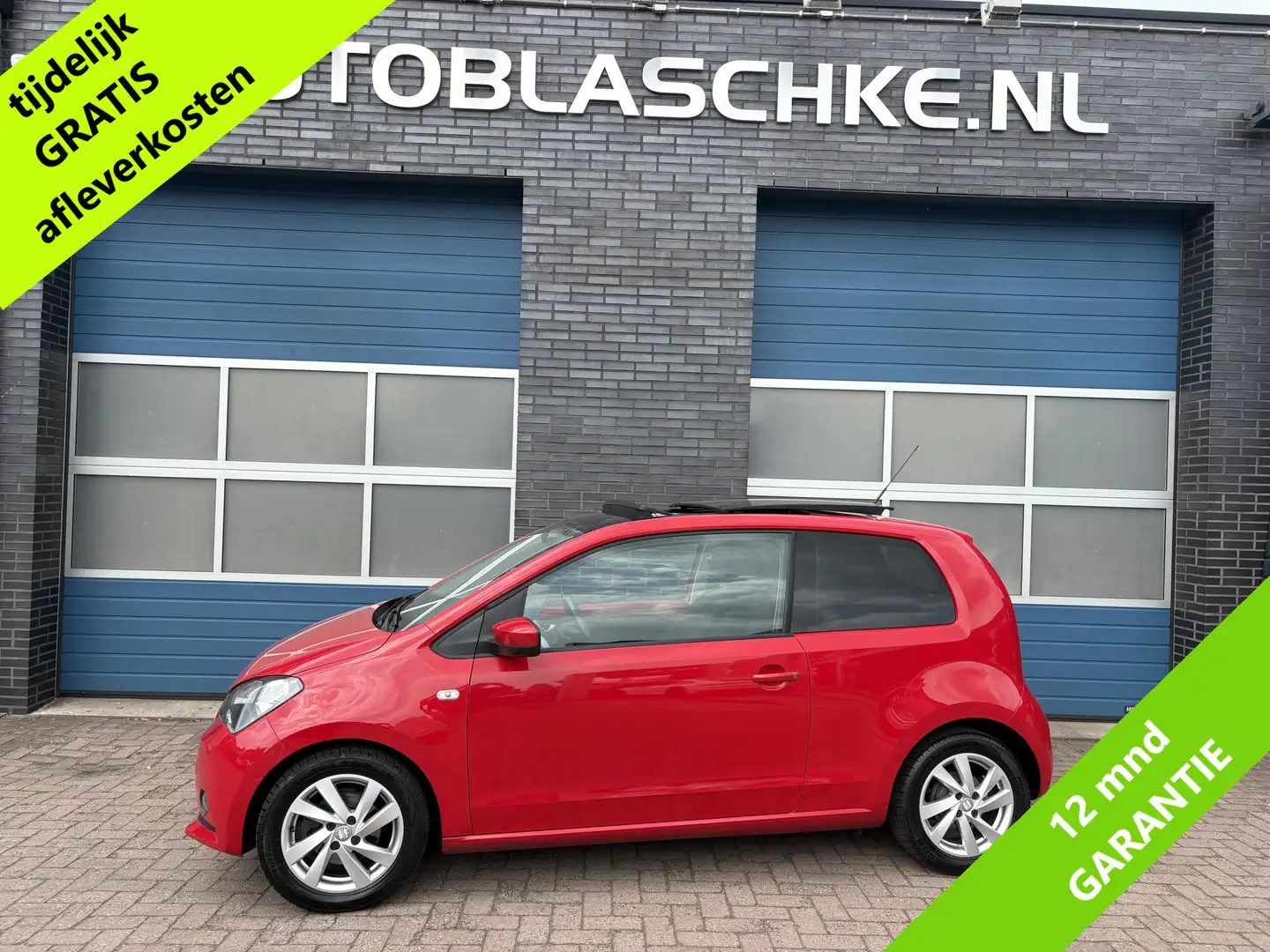 SEAT Mii 1.0 Style Chic, pano/schuifdak, airco, navi/cruise Red - 1