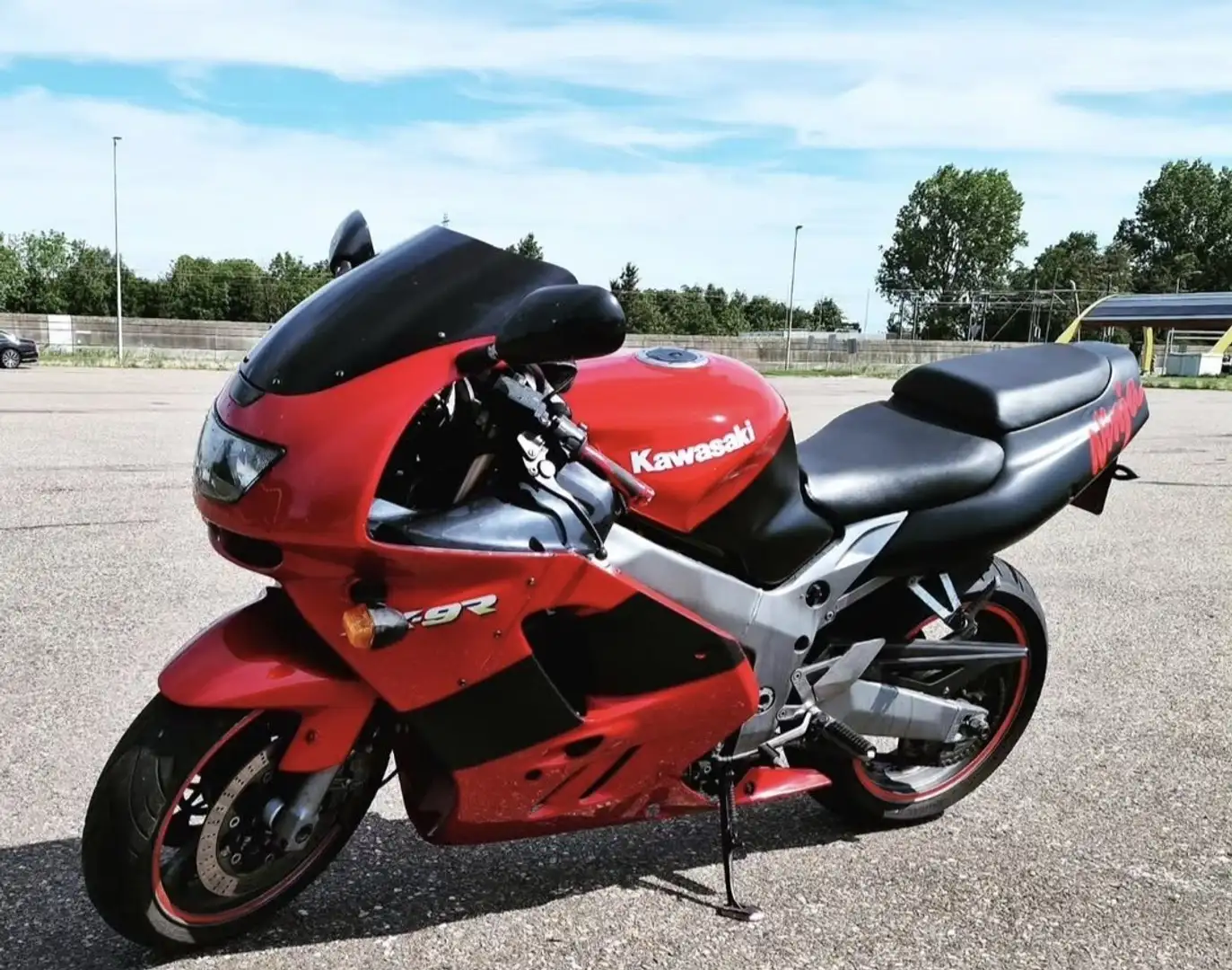 Kawasaki Ninja ZX-9R Rojo - 1