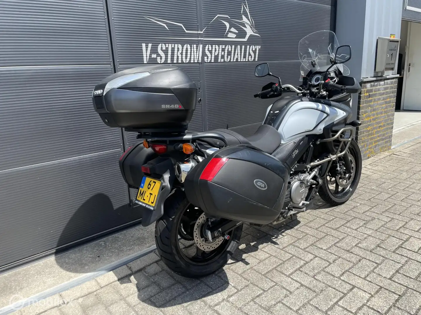Suzuki V-Strom 650 DL Touring ABS Blanc - 2