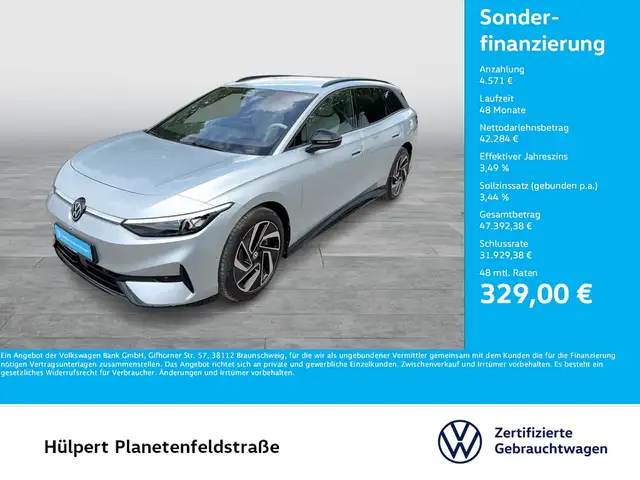Volkswagen ID.7 Tourer PRO WÄRMEPUMPE AHK 360°CAM ACC LM20