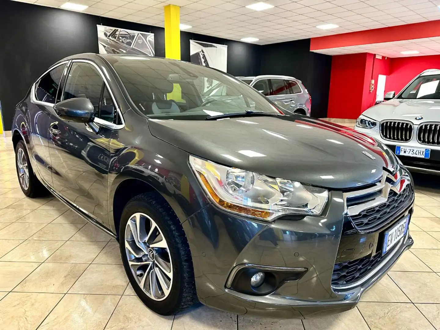 DS Automobiles DS 4 1.6 VTi 120 UNIPRO TAGLIANDI Grigio - 1