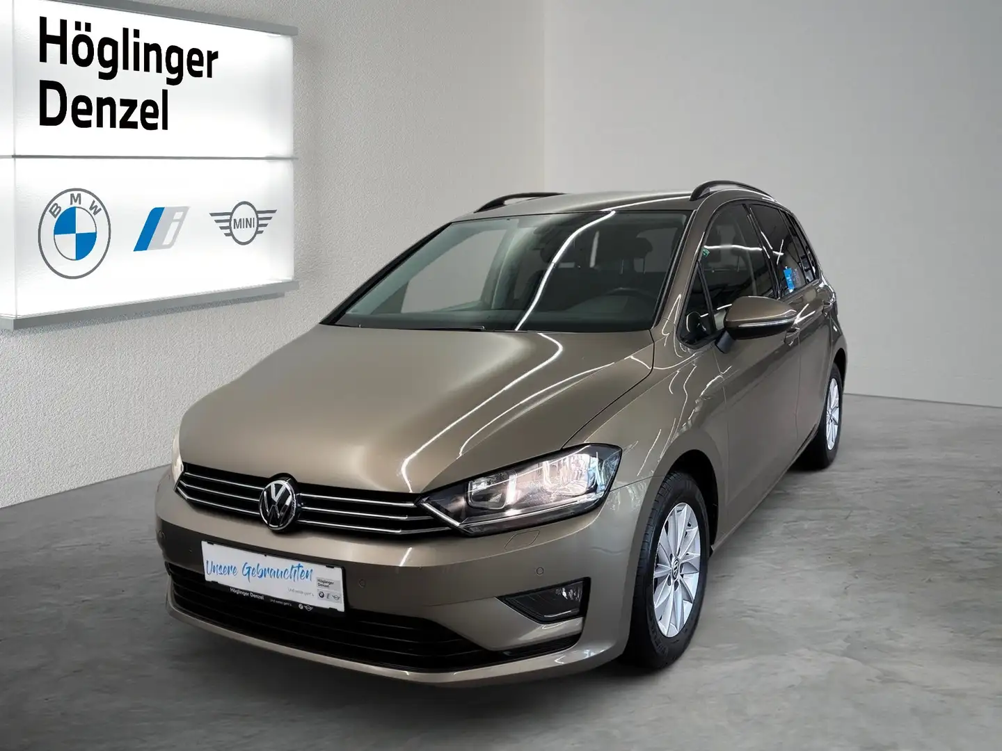 Volkswagen Golf Sportsvan Comfortline 1,6 BMT TDI Beige - 1