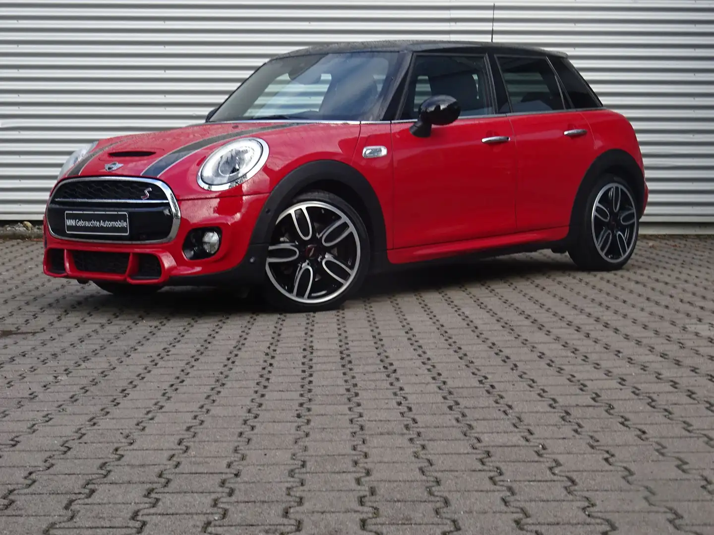 MINI Cooper S 5-t John Cooper Works HuD HiFi-h/k ACC Rojo - 1