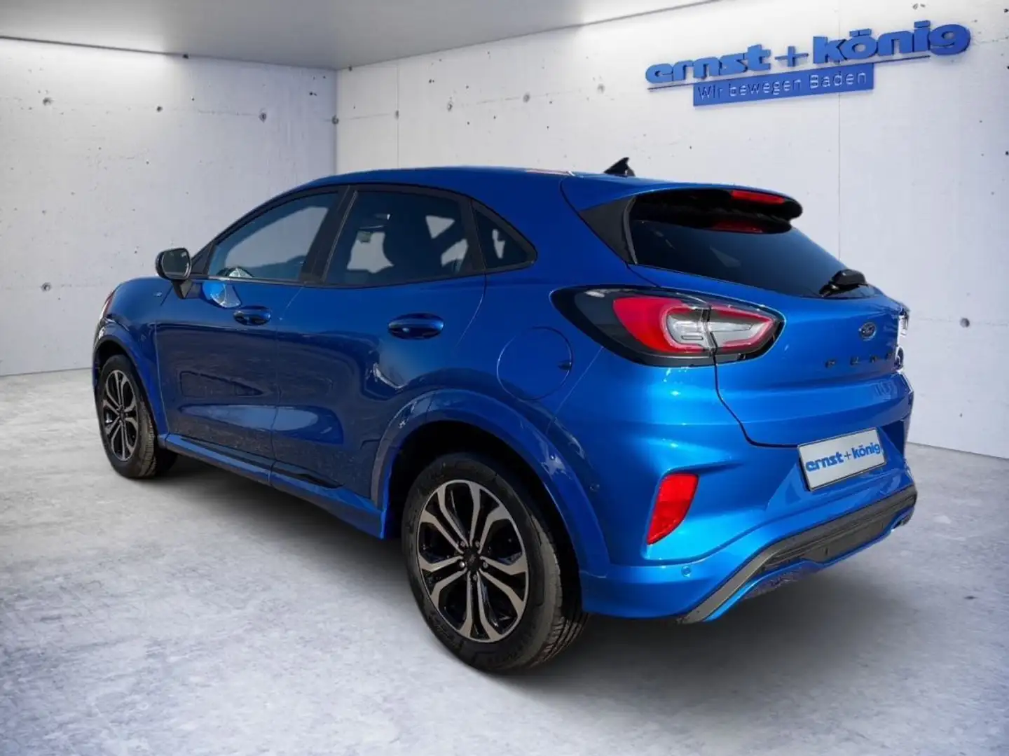 Ford Puma 1.0 EcoBoost Hybrid ST-LINE Blau - 2