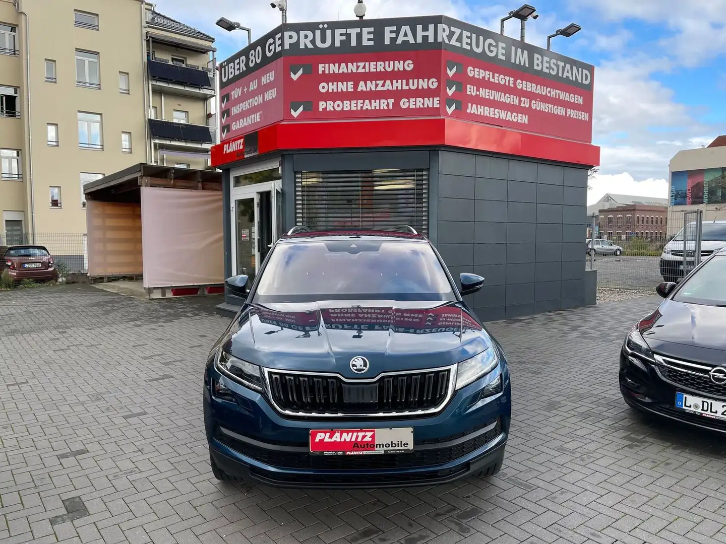 Skoda Kodiaq Style 4x4/Navi/Tempomat/Bluetooth/AHK/PDC/DAB/USB Blau - 1