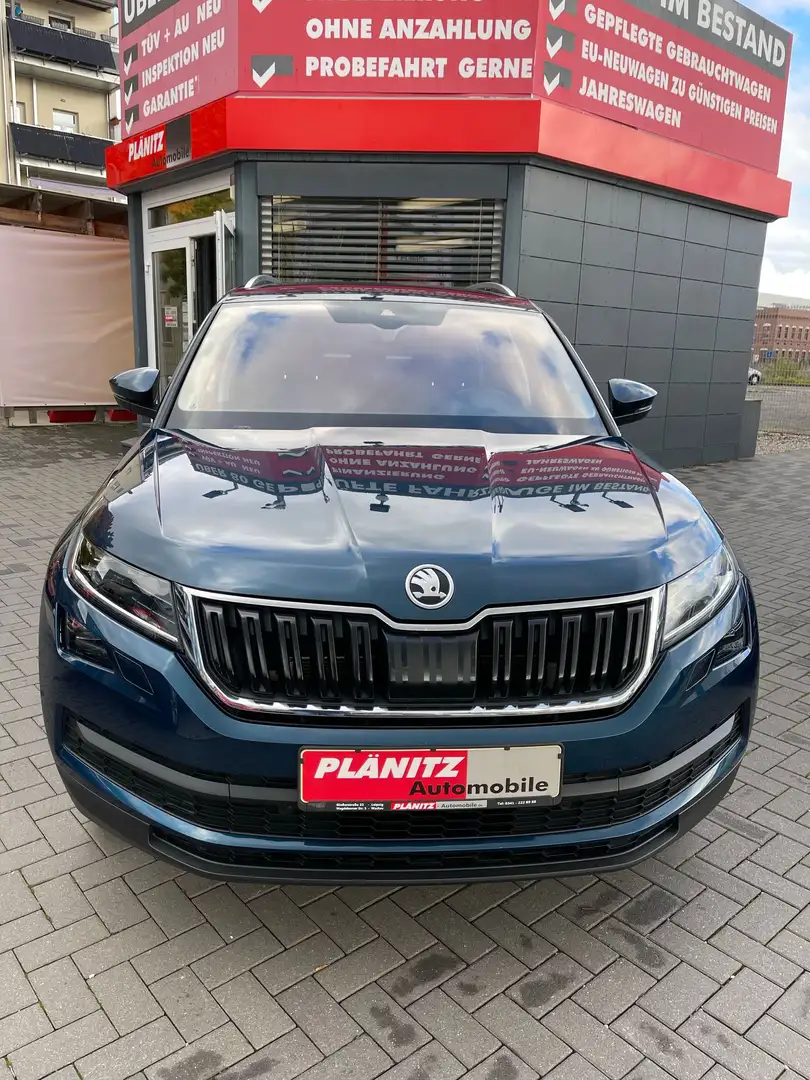 Skoda Kodiaq Style 4x4/Navi/Tempomat/Bluetooth/AHK/PDC/DAB/USB Blau - 2