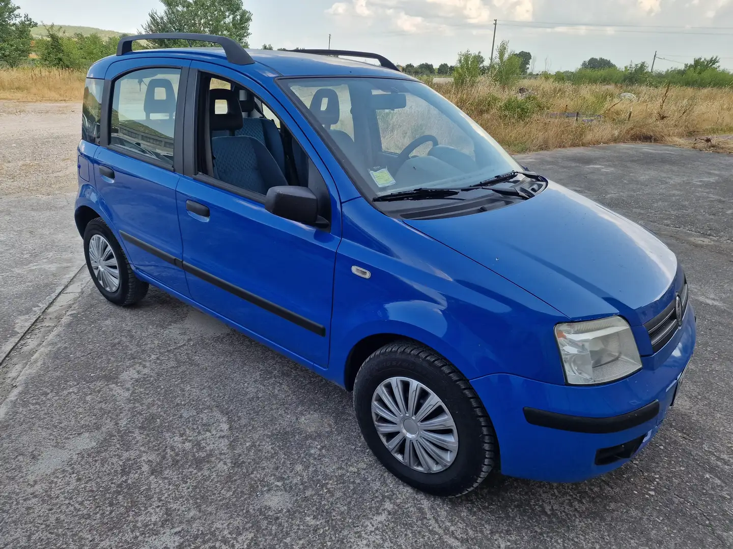 Fiat Panda Panda II 2003 1.3 mjt 16v Dynamic Blauw - 1
