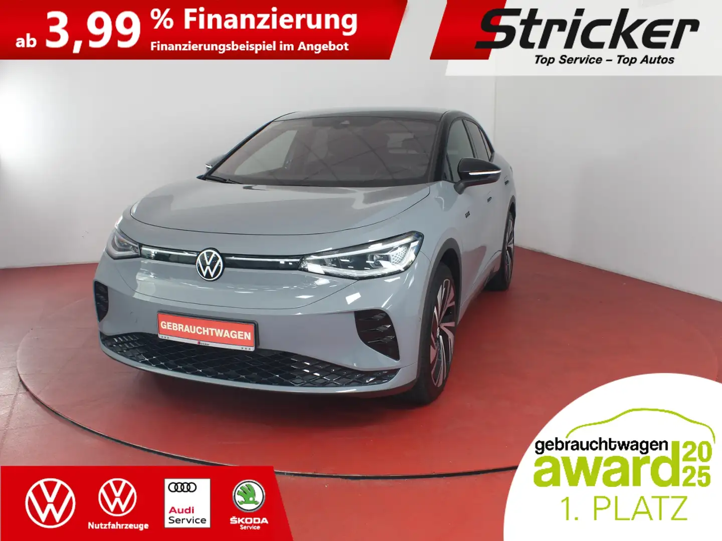 Volkswagen ID.5 GTX 351,-ohne Anzahlung AHK Pano Wärmepumpe Gri - 1