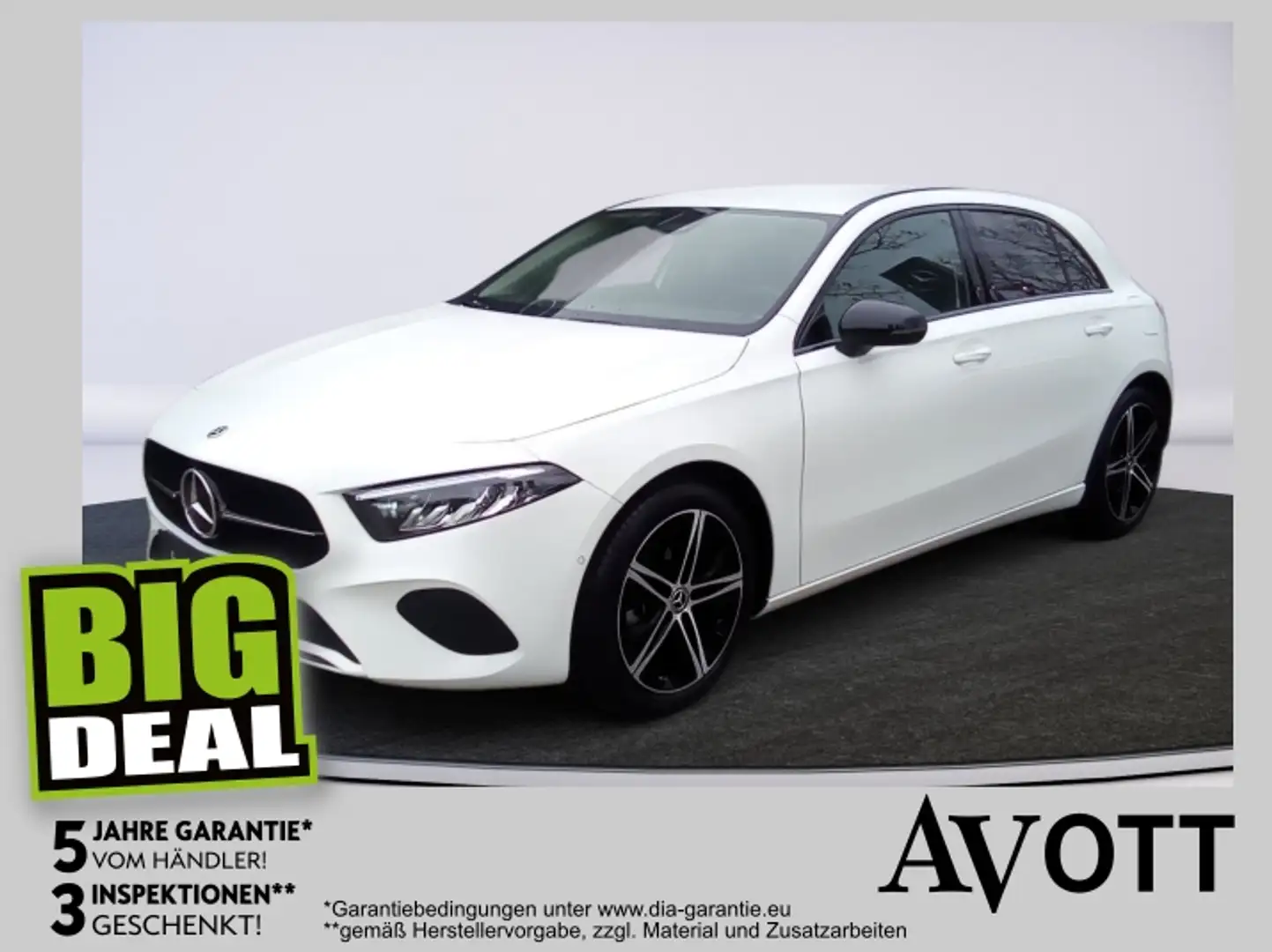 Mercedes-Benz A 180 Progressive Night-Line Weiß - 1