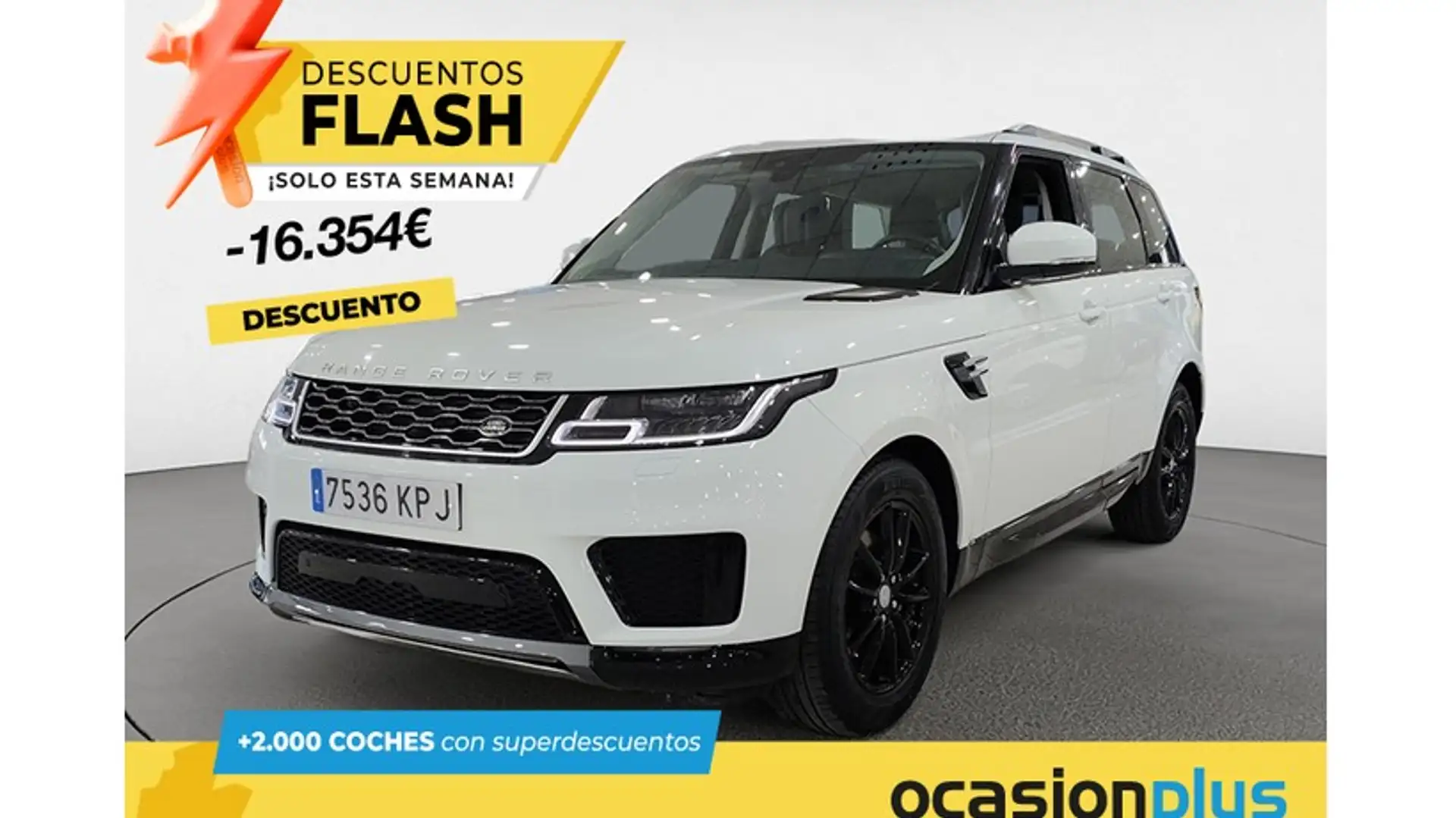 Land Rover Range Rover Sport 3.0SDV6 HSE Aut. 306 Blanc - 1
