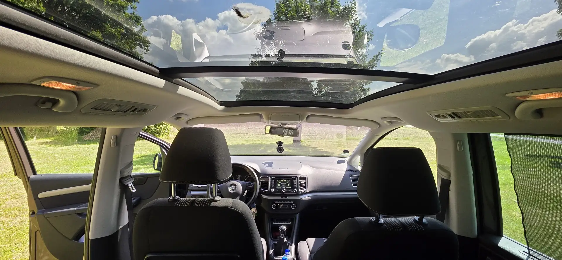 Volkswagen Sharan 2 integr. Kindersitze, 7 Sitzer, Match Hnědá - 2