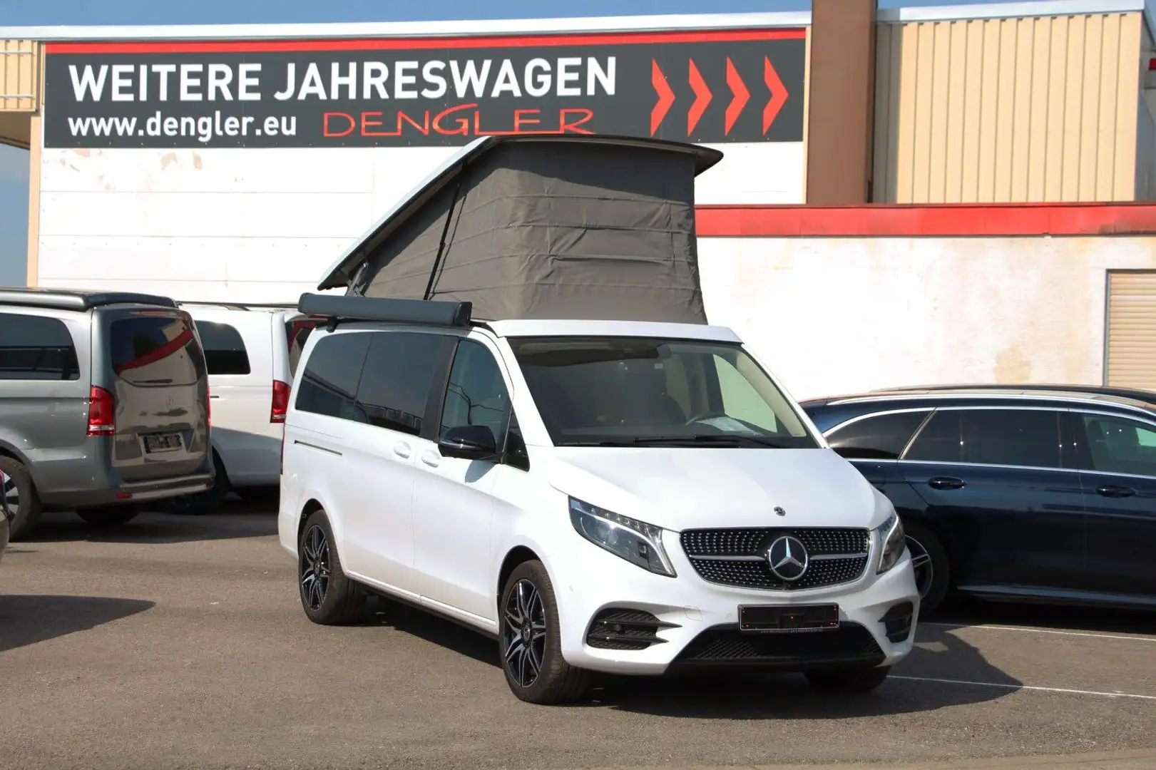 Mercedes-Benz V 250 d 4Matic MARCO POLO*360*ACC*NIGHT AMG Line Weiß - 1