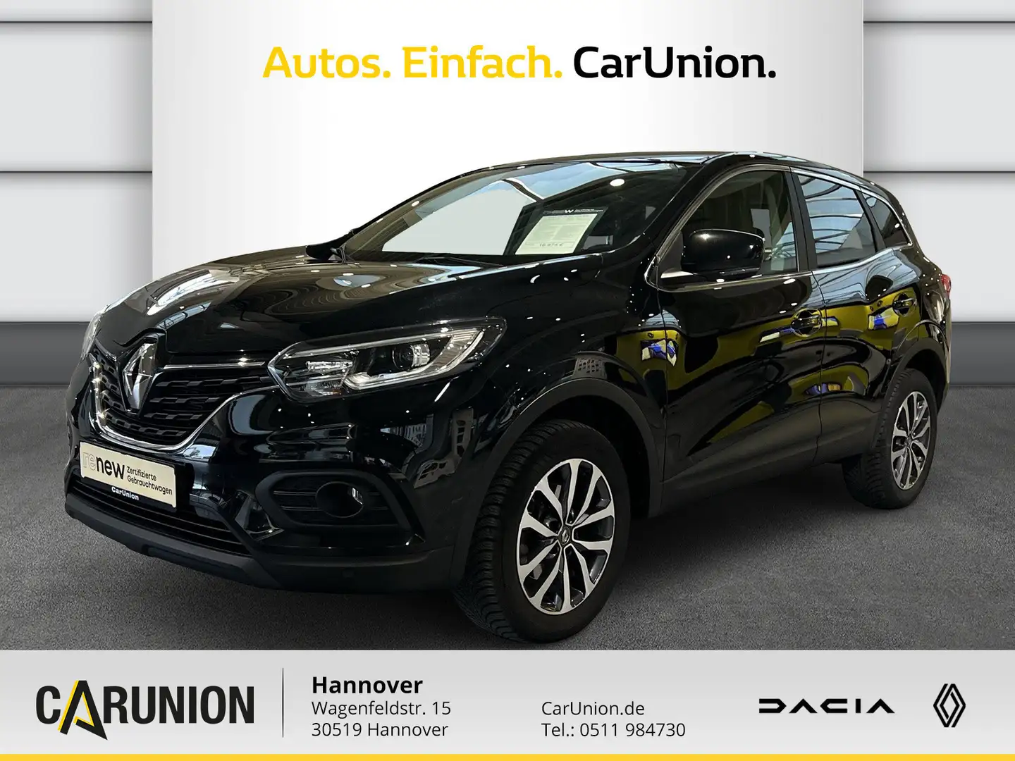 Renault Kadjar TCe 140 GPF Equilibre Schwarz - 1