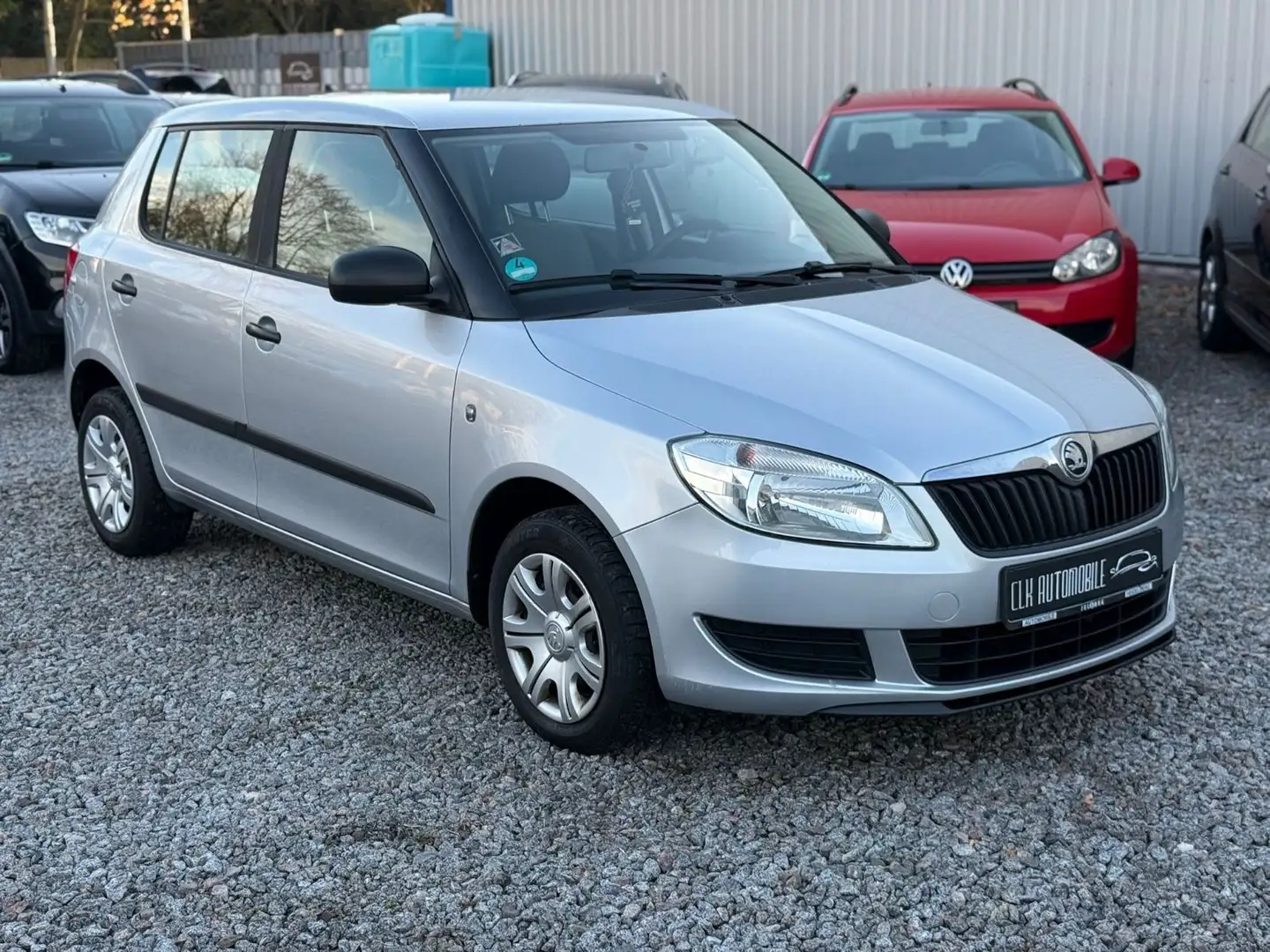 Skoda Fabia 1.2 Edition+KLIMAANLAGE+1HAND+EURO5+ Argent - 2