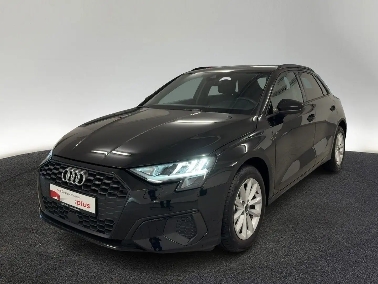 Audi A3 30 TDI 6-G. LED NAVI PDC STDHZG Schwarz - 2