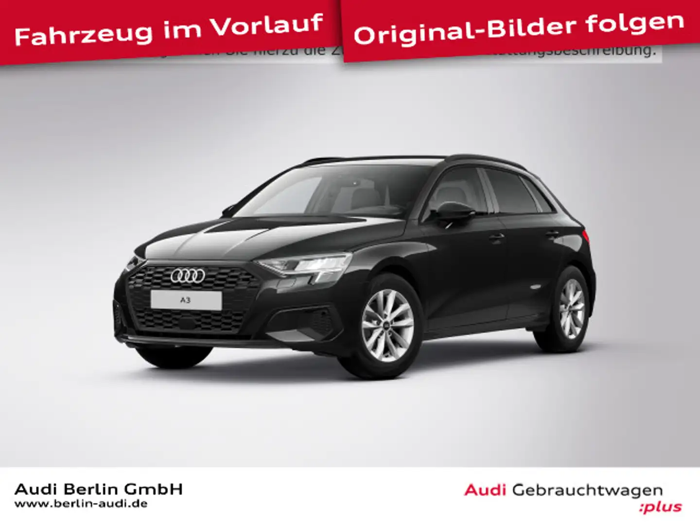 Audi A3 30 TDI 6-Gang Schwarz - 1