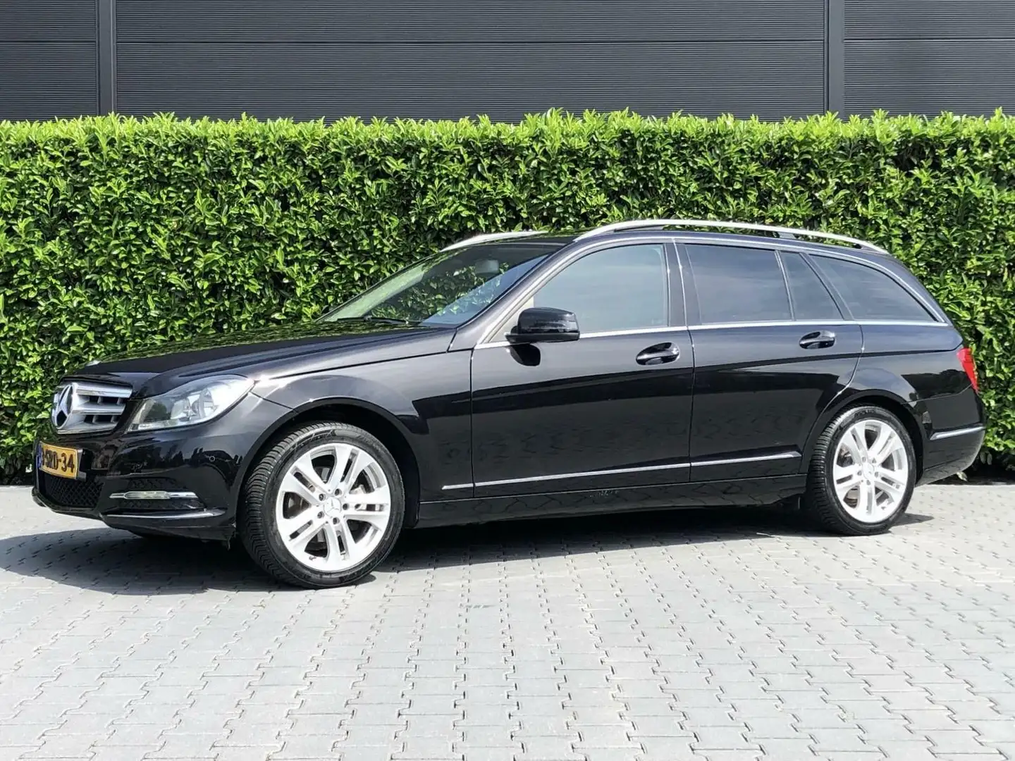 Mercedes-Benz C 180 Estate Prestige Avantgarde, FACELIFT, PANO, LEDER, Negro - 1