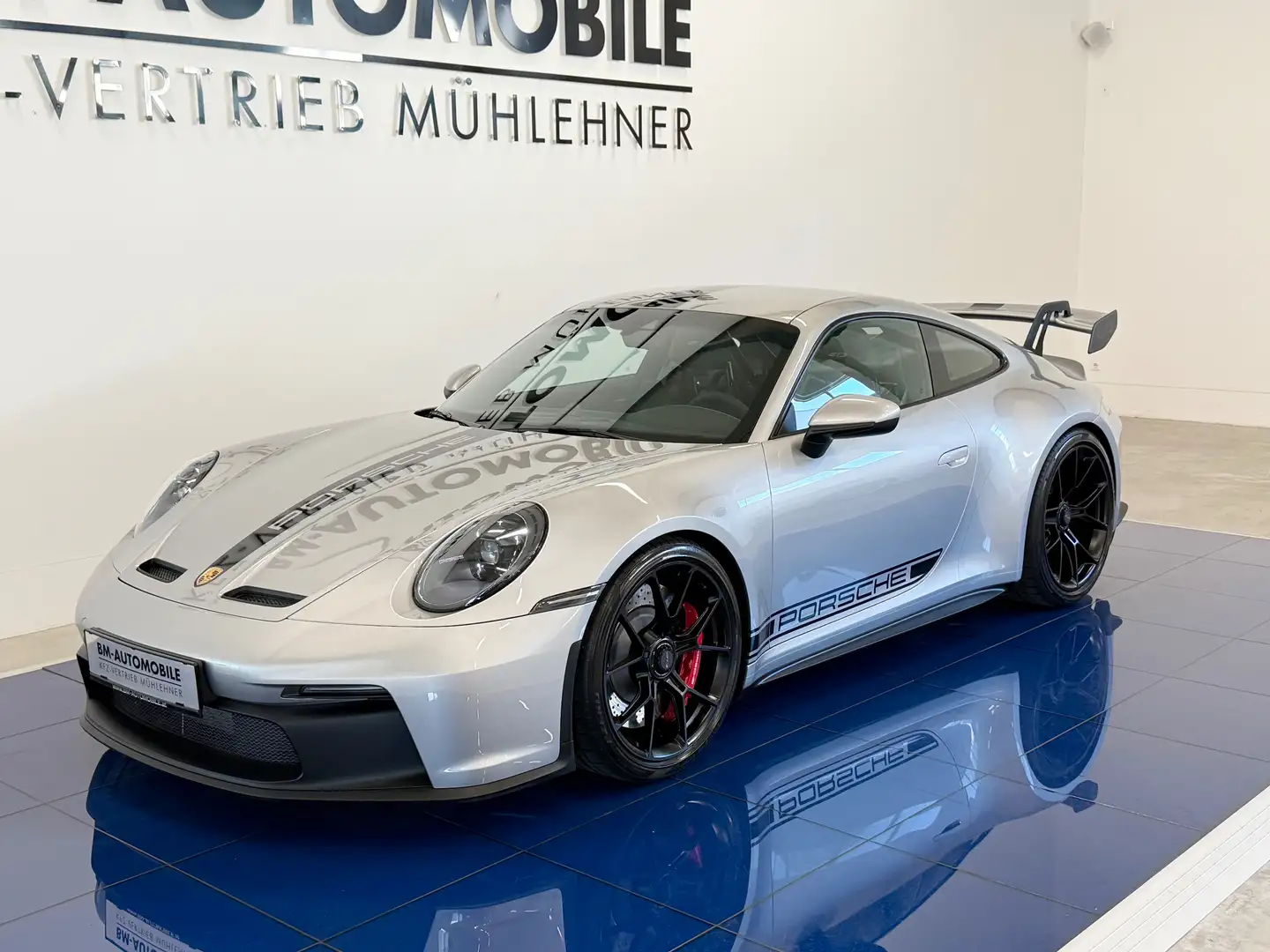 Porsche 992 911 Carrera GT3 PDK,Club-Sport,Lift,Alcantara, Zilver - 2