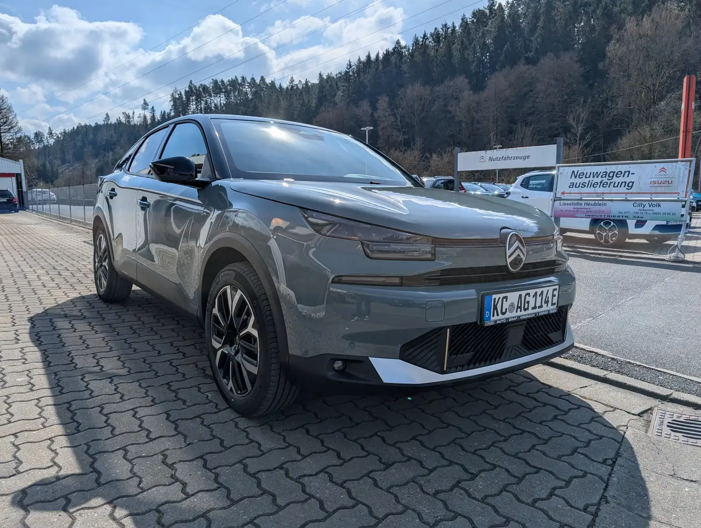 Citroen C4 Elektromotor 156 Max Grün - 2