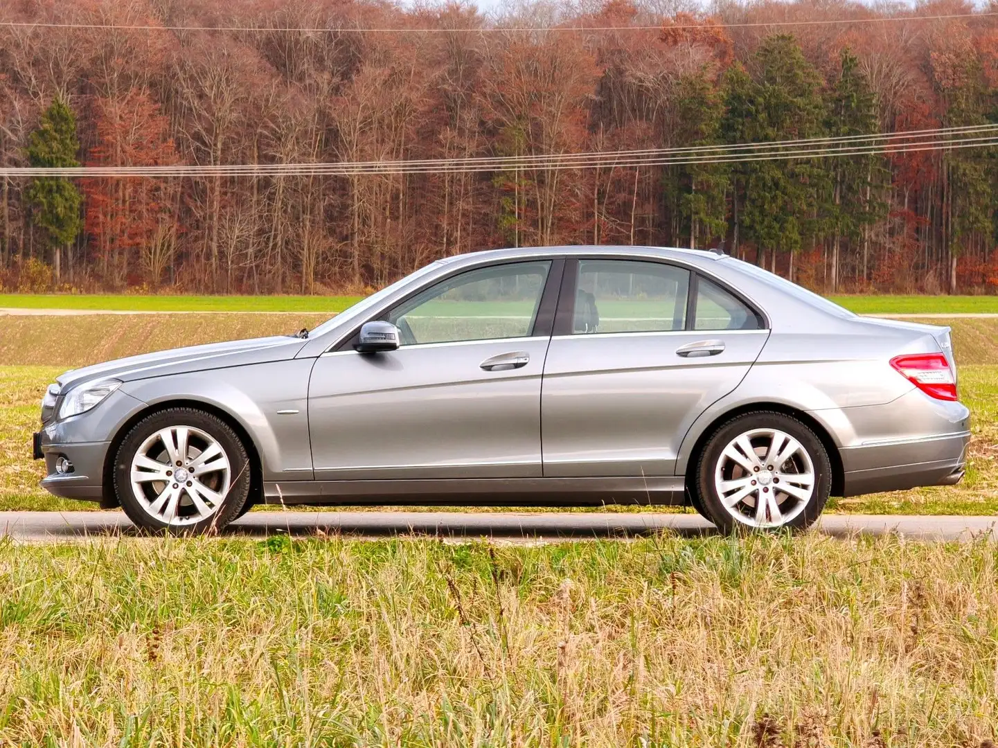 Mercedes-Benz C 280 Avantgarde *TÜV/KD NEU* *Aut* *Leder* Argent - 2